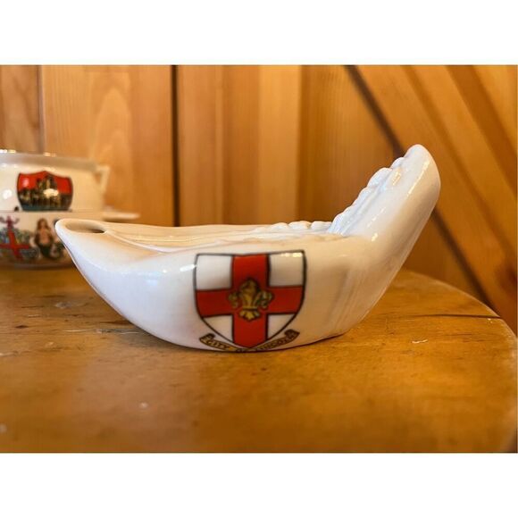 Vintage W.H. Goss Crested China lot of 5 - Picture 12 of 12